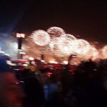 Nivetha Pethuraj Instagram - World record - largest fire work display in dubai, palm jumeirah. Coz we like to celebrate it like rich mutha fkas