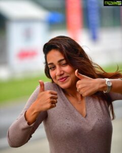 Nivetha Pethuraj Instagram - Hamilton lost. My brother lost. I am lost 😂. But ain’t nothing stopping us from being happy 🤍 PC @adityabedre