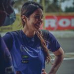 Nivetha Pethuraj Instagram - When you smile without hesitation is the day you started to live.. without hesitation.. #tracktests #karimotorspeedway #happyme #grateful PC @thekrishnaprasanth