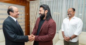 Nivin Pauly Instagram - Honoured to receive the #GoldenVisa. 
Thanks to Saleh Al Hemmadi and 
Hessa Al Hemmadi ,Dept. of Culture & Tourism, Govt of Abudhabi  for this honour. And my sincere gratitude to Yusuff Ali sir  for facilitating this. 

Looking forward to future collaboration in UAE for the upcoming movies😊🎬🎥

@yusuffali.ma 

@2454abudhabi @dctabudhabi
 #VNandakumar 
#UAE #AbuDhabi #uaegoldenvisa
@biju_boby