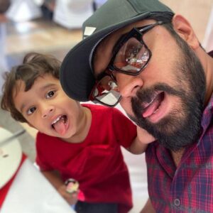 Nivin Pauly Instagram - Happy Daughter’s Day!
As you grow older and into what you will be, Rhesu darling, you will always be my angel.❤️❤️

#DaughtersDay