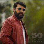 Nivin Pauly Instagram - An actor par excellence and an inspiration for many across the country. Five decades of sheer brilliance. 🎞️ #Mammookka, we love you — Your ardent fan!😍😍 #50YearsInMalayalamCinema #Mammootty @mammootty