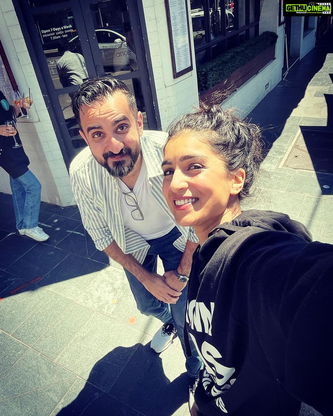 Pallavi Sharda Instagram - Yup, #brownkidswithbigimaginations - that’s us! What a brilliant day spent with the likes of @samishahdotcom & the brain & heart behind @southasiantoday, Dilpreet. South Asian representation is coming for you Australia! Thank you @hyfn for my fave hoodie! 💕 Melbourne, Victoria, Australia