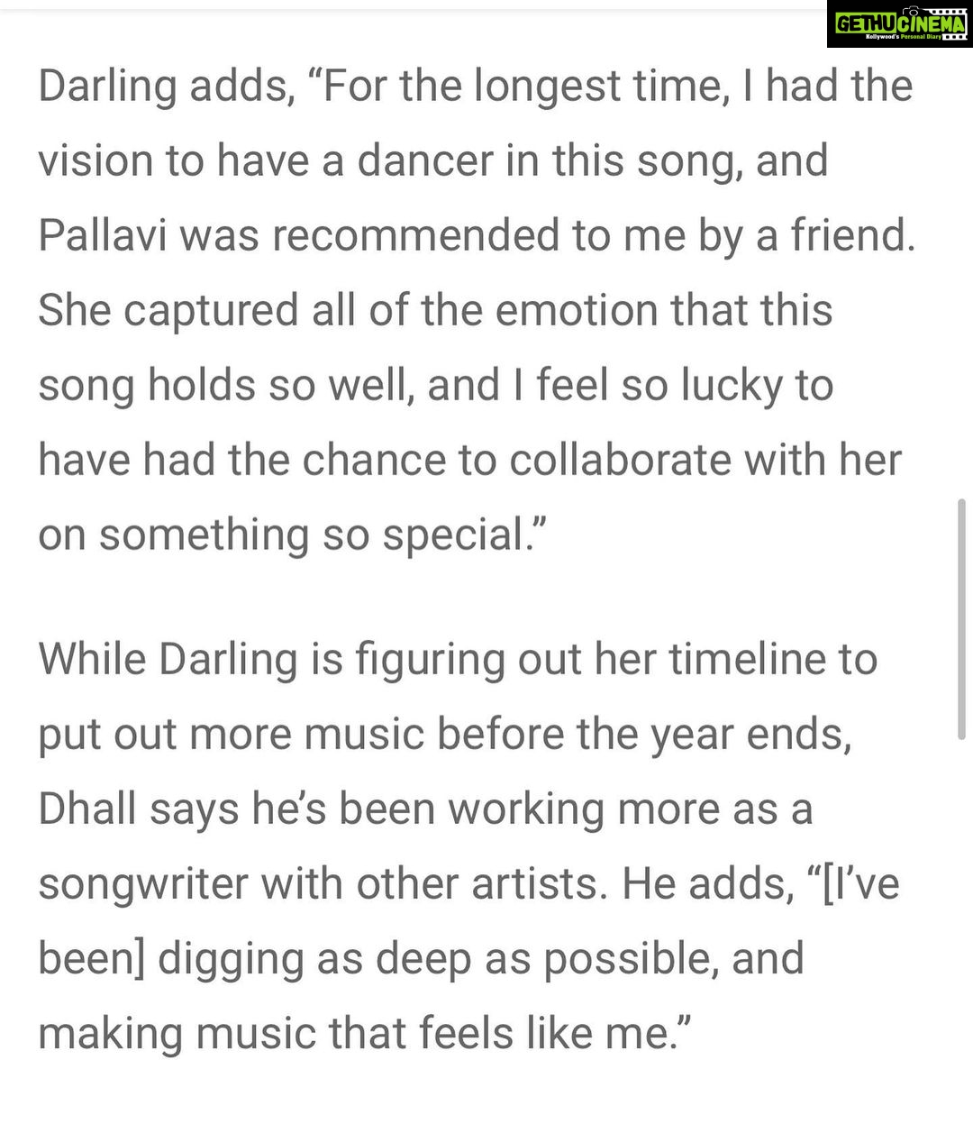 Pallavi Sharda Instagram - A Rolling Stone really gathers no moss. So stoked that @rollingstonein has introduced the world to @rosieldarling’s gorgeous ballad featuring the beautiful voice of @rajivdhall. It took about 2 seconds of listening to the track to know that I was in for this collaboration, that my body needed to float through the ether to its tune. Thank you darling girl for welcoming some contemporary Bharatha Natyam inspired movement into your world! 🎶💃🏽❤️