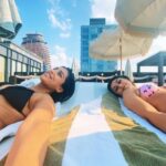 Pallavi Sharda Instagram - Brown girls who love getting browner. Two sisters choosing life. New York, New York