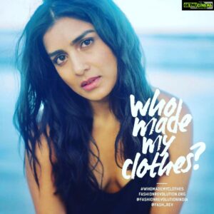 Pallavi Sharda Instagram - Are you asking the question #whomademyclothes when you purchase something new, when you fall into the habitual pattern of unconscious consumption? It’s always #fashionrevolutionweek at my house.... I seldom buy anything new, encourage wardrobe departments I work with to use sustainable garments and by back clothes after a shoot to donate or reuse them in a conscious manner. 

Our fast fashion habits are unravelling but not nearly fast enough. The fashion industry is one of the world’s greatest pollutants, and has also historically been a centre point for the use of cheap, unfair labour practices. 

Join the #fashionrevolution, ask the right questions every time you think to wear and buy. ❤️ @fashionrevolutionindia @fash_rev 

📸: @rubybell