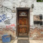 Pallavi Sharda Instagram - Yesterday I found this doorway. It was the same doorway in front of which I had taken one of my favourite photos when I first visited Toronto in 2016. Then, the wall was bright blue... the sun shone on my face as I smiled at the passers by who, like me, were out for a Saturday brunch. Yesterday, the sense of loss and neglect was palpable as I gazed at the under layers of a set of bricks that had once seemed so optimistic. The vicissitudes of this ride are getting real. Toronto, Ontario