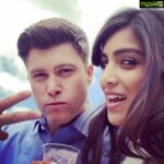 Pallavi Sharda Instagram - One of the few pictures I have #BTS with the very funny @colinjost - the co star with a very punchable face. #TomandJerry in Aussie cinemas now 🎈🌟 Hope everyone in Australia is relishing being able to see @tomandjerry in the cinemas... it’s an experience I miss dearly.