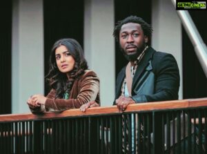 Pallavi Sharda Instagram - He’s got an egg phobia. Megan was all about it. @ekabrefa and I in #TheOne.