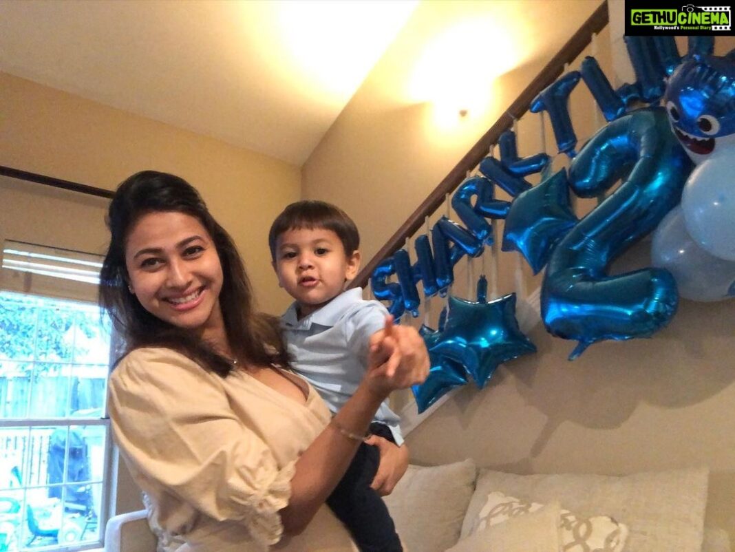 Panchi Bora Instagram - Dear Ryaan.. We love you. Thanks for all the wonderful moments we cherish each one of them! Love mommy daddy and lil Riyanna 💙 #babysharkparty