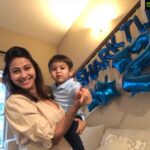 Panchi Bora Instagram - Dear Ryaan.. We love you. Thanks for all the wonderful moments we cherish each one of them! Love mommy daddy and lil Riyanna 💙 #babysharkparty