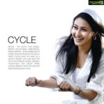 Panchi Bora Instagram – I’m cycling in my mind!! Stay home and just turn that table fan/blow dryer on..🤍