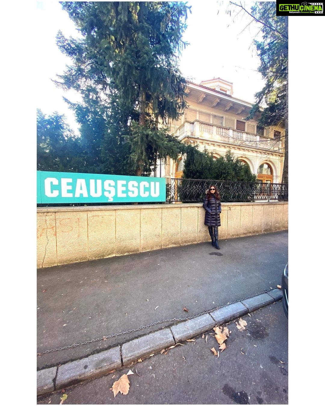 Parul Yadav Instagram - And to round off my super short trip to #Bucharest I visited the erstwhile home of the man who still divides opinion in #Romania. #NicoleauCeausescu was either super villain or benevolent monarch depending on who you ask!! There is a discernible yearning for the good days of yore when no one starved, even amongst those who have profited off the fall of communism. The building itself is nothing like I imagined a dictator's palace to be.. quite nondescript to be honest.. and perhaps therein hangs a tale!! #KarlMarx #Ceausescu #SpringPalace #PrimeveriiPalace #Museum #RomanianRevolution #BucharestLife #BucharestStreets #DiscoverBucharest #IgersBucharest #BucharestCity #BucharestRomania #BucharestArchitecture #ExperienceBucharest #HistoricalPlace #HistoryFacts #HistoryLovers #ThursdayPost #ThursdayMood #Kannadiga #SandalwoodQueen #KannadaActress #ThursdayThoughts Romania Bucharest