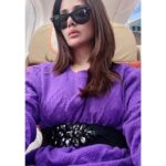 Parul Yadav Instagram - Feeling the vibe as I fly away to the Ole Blighty!! Also, shout out to Kanika and the entire staff of @airindia.in for the wonderful service on today's flight and might I add the food was unexpectedly good too! Hopefully the Maharaja will regain his lost glory soon!! #HelloLondon #PYTravelDiaries #Happiness #PYTravels #VacayDairies #HappyGirlsAreThePrettiest #TravellingLife #LoveToTravel #TravellingEurope #MondayPost #MondayMood #TravelOOTD #GoodTimes #AirportStyle #NammaKannada #InstagramKannada #AirportDairies #TravellingWoman #LoveForBoots #TravelDiaries