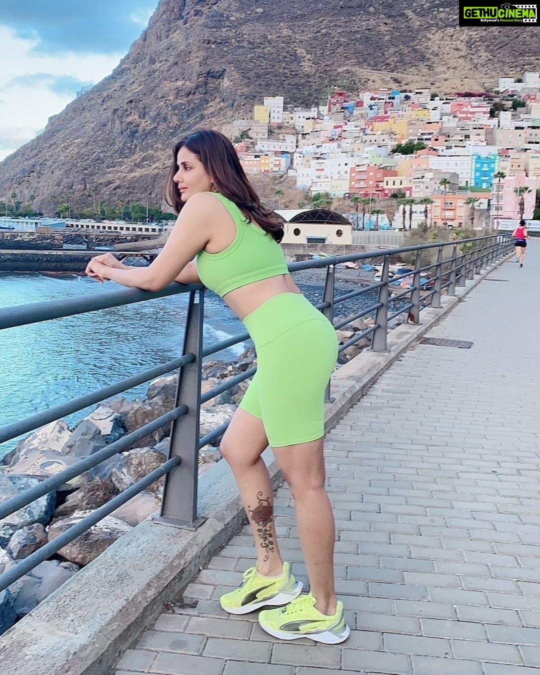 Parul Yadav Instagram - Each day opens a door to a new world – new vistas, new aims, new plans, new things...to-DAY is no different! #WisdomOnPoint #WednesdayVibes #PYTravels #TravelDiaries #Tenerife #OutdoorFun #VisitSpain #Canarias #CanaryIsland #Spain #CanariasLifestyle #TravelAddict #Travel #EnjoyTheMoment #TenerifeFelicidad #TravelIsBae #CanariasLifestyle #FitAndFab #OneDayAtATime #StayFit #GirlOnVacation #ForeverTraveler #WorkTrainRepeat #SandalwoodActress #Kannadathi #KannadaHeroine #NammaKannada #WednesdayPost Tenerife, Canary Islands.