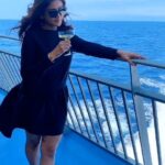 Parul Yadav Instagram - Everyone should believe in something... I believe I should be on a boat drinking champagne 😉 🛳: @fredolsenexpress #PYTravels #TravelDiaries #GranCanaria #Tenerife #CanaryIslands #Spain #TravelLife #ShipLife #OnBoard #FredOlsenExpress #MondayPost #MondayMood #AtlanticOcean #ChampagneLovers #Champagne #ArchimedesTheory #Happiness #OnBoardLife #SantaCruzdeTenerife #Travel #Love #Grateful #AroundTheOcean #PuertoDeLasNieves #GirlOnVacation #ForeverTraveler #SandalwoodActress #Kannadathi #KannadaHeroine #NammaKannada