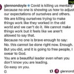Parvathy Instagram - I'll go ahead and fail to "deliver" rather than fail to care for myself. #Repost @glennondoyle with @make_repost ・・・ I wrote this response to Adele after she made an emotional announcement postponing her show due to Covid complications. I don't think it's a badge of honor to try to continue on as if nothing has changed. I think the honor is in adjusting. Loosening. Lessening. Choosing people over results. These days- I'll go ahead and fail to "deliver" rather than fail to care for myself and my people. This weekend: Go Easy on You. G