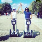 Parvathy Omanakuttan Instagram - One of the highlights of the Athens trip was the Segway Tour!!! A must must experience when you visit the historic city of Athens... You can explore more without tiring yourself and make beautiful memories while zooming your way through the monuments on the Segway! #🧿 @athenscitysegway #guidegina #memoriesforalifetime #travelwithmylove #placestogowithro #parostravels #segway #allsmiles #blessed #grateful @tzinamanioud #🧿 Athens, Greece