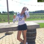 Parvati Melton Instagram - 🍷🌅❤️🇨🇦#pellerestates #triuswinery #canada #canadian #canada150 #canada🇨🇦 #travel #travelblogger #travelphotography #traveler #wine #vineyard #winery #winetasting #fashion #fashionista #fashionblogger #style #stylista #styleblogger #ootd #lookoftheday #styleoftheday #follow4follow #followforfollow #instafollow #instafashion #instamoment #europeanfashion #european Truis Winery