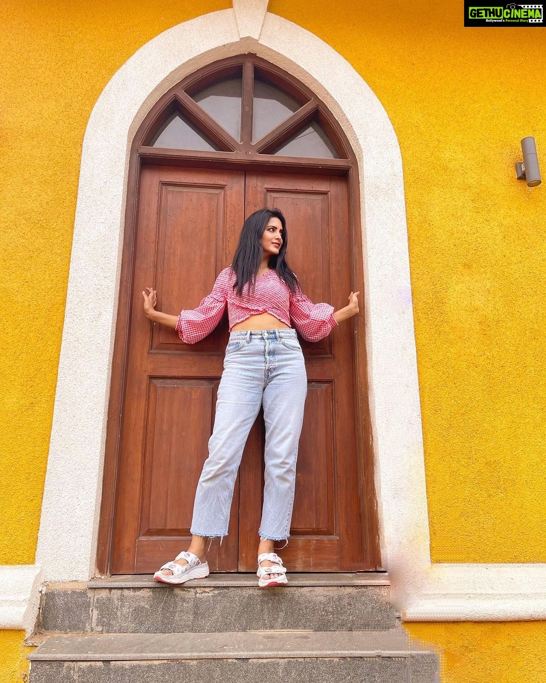 Pavani Gangireddy Instagram - PC: @diyas_fun_world #goa #fountainhas Fontainhas, Panjim Goa