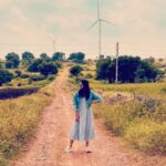 Pavani Gangireddy Instagram - Forever fascinating.. the wind mills PC: @diyas_fun_world