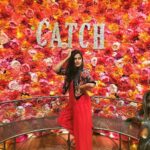 Pavani Gangireddy Instagram - Too red to handle ARIA Resort & Casino