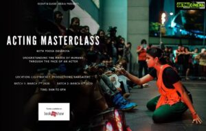 Pooja Devariya Instagram - Acting Masterclass Announcement! 📢
•
The Actor’s Homework- Acting Masterclass is for anyone who is interested in acting (irrespective of the medium). The class is for actors of any level of accomplishment. Book your slot on @bookmyshowin website! For more deets, click link in bio ♥️ #acting #actor #actingmasterclass #masterclass #poojadevariya #theatre #film #KFI #bangalore #bangaloretheatre #events #workshop #bangaloreevents