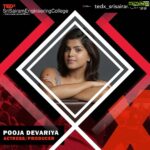 Pooja Devariya Instagram - 🙏🏽🙂 #Tedx #Plan #Proceed #Proclaim • Posted @withrepost • @tedx_srisairam_engg Two words- Bundled potential. We have seen actors, first class actors and the crème de la crème and she is a notch above. Passionate towards concepts that are often away from the conventional path, she fell in love with the art form at an early age. Since then, has forged her way into the industry with her remarkable skills and conviction. Step aside for l'actrice très talentueuse, Pooja Devariya. #speakerreveal #tedxsrisairamengineeringcollege19 Sri Sairam Engineering College