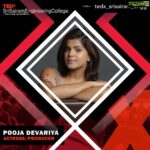 Pooja Devariya Instagram – 🙏🏽🙂 #Tedx #Plan #Proceed #Proclaim • Posted @withrepost •

@tedx_srisairam_engg Two words- Bundled potential. We have seen actors, first class actors and the crème de la crème and she is a notch above. Passionate towards concepts that are often away from the conventional path, she fell in love with the art form at an early age. Since then, has forged her way into the industry with her remarkable skills and conviction. Step aside for l’actrice très talentueuse, Pooja Devariya.

#speakerreveal 
#tedxsrisairamengineeringcollege19 Sri Sairam Engineering College