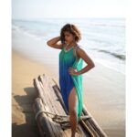 Pooja Devariya Instagram - RAW | UNFILTERED . Beach wear: Nimisha Camera: @maheshwaresingh Styling: @magicbyjeeni . #audacious #beach #beachwear #styling #poojadevariya #lights #camera #vitaminsea #glow #sand #blue #boat #summerbaby #sun #sunkissed #beachwaves #fashionphotography #portraitphotography #actor #model #portrait East coast road's Silent Beach