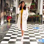 Pooja Jhaveri Instagram - When you know the hotel lobby was just made for you !! 🤓🌸👠 . . Hotel : @millenniumhiltonnyc1un Wearing : @zara . . #newyork #newyorkcity #hotels #travel #travelphotography #picsart #2022 #traveldiaries #usa #winter #winteroutfit #winterfashion #fashionista #trendingstyle #trending #poojajjhaveri #poojajhaveri #poojainnewyork Millennium Downtown New York