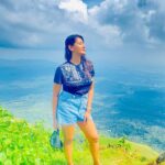 Pooja Jhaveri Instagram - Heaven on earth ! Like literally ! Soaked myself in the beautiful colours of nature…. ! The Sun the blues and the greens….. !! . #ranglageya . . #coloursofnature #beautiful #nature #naturephotography #travel #travelwithme #trekking #trekindia #trek #hike #blog #placesinindia #beautifulindia #greenindia #indiatourism #poojajjhaveri #poojajhaveri
