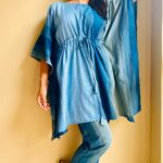 Pooja Jhaveri Instagram - Comfortable clothes is more of a priority to me than fancy clothing…. This pure cotton kaftan dress is pure love from @cinderella_walk . . #fashion #comfortableclothing #fashionblogger #ootd #fashionstyle #trending #reelitfeelit