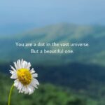 Pooja Jhaveri Instagram - You are a dot in the vast universe. But a beautiful one. . . - #poojawrites . . #quotes #motivationalquotes #beautifulquotes #poojawrites #poojajjhaveri #poojaclicks