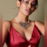 Pooja Jhaveri Instagram – I am a sucker of everything ancient ! 
Just like this design of neck piece ! 
.
.
What articulation ❤️
.
.
Design by : @clmjewels 
Clicked by : @chromechannels.studio 
Styled by : @_diyabasu