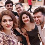 Poonam Bajwa Instagram - #latenightmovienight#@nishaskc@shraddhadas43 @prateekparma