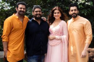 Prabhas Instagram - Welcoming @kritisanon and @mesunnysingh to the #Adipurush family. #SaifAliKhan @omraut #BhushanKumar @vfxwaala @rajeshnair29 @tseriesfilms @retrophiles1 @tseries.official #TSeries