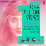 Prabhas Instagram - Many congratulations to you on this milestone @dhvanibhanushali22 ! All the best!😊 #BillionViewsForDhvani