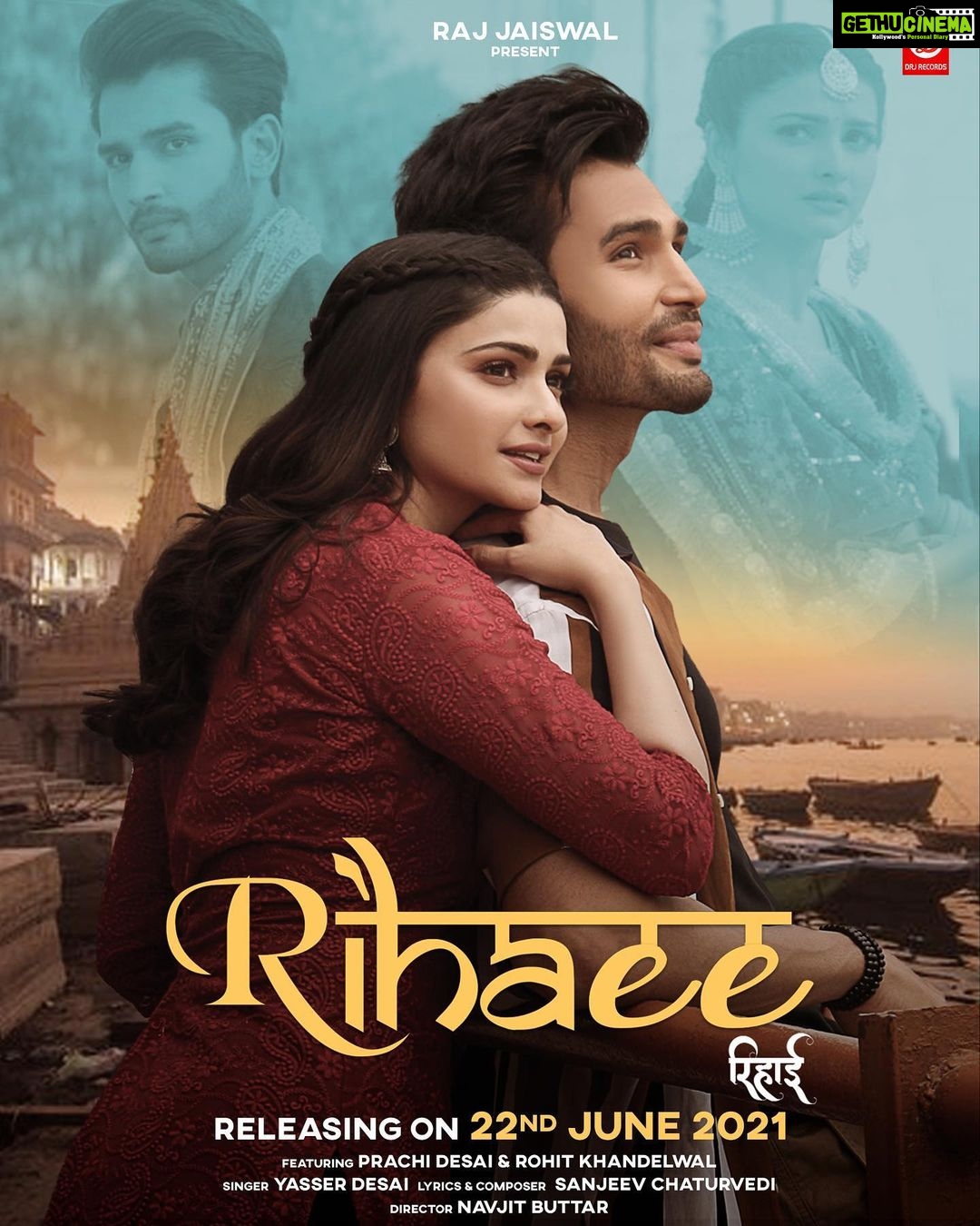 Prachi Deasi Instagram - #Rihaee 💫 #22 #June 🌟 @rohit_khandelwal77 @navjitbuttar @drjrecords @yasserdesai @sanjeevchaturvediofficial @ajaykeswaniofficial @_shiv03 @bhavandeep___ @chakirhussain @raj.jaiswals @ashiqueelahi @scarlet_by_shrutijamaal @makeupbymahekbhatt @hairstorybyreshma