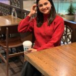 Prachi Deasi Instagram - Coffee by myself, yup I’ll take that! ☕️🦩 #ThrowbackThursday #March #Coffee #HappyPlace #Throwback #SocialDistancing #StaySafe #2021 #new #life #StayHome #coffeelover #coffeetime #coffeeaddict #coffeeshop #MyHappyPlace #IWillHaveCoffeeOneWayOrAnother