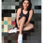 Prachi Deasi Instagram - Get set go 🏃🏻‍♀️ all ready to sweat it out @reebokclassicindia @reebokwomen_india #limtededition #whitesneakers #sneakers #all #white #love