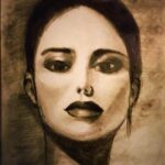 Prachi Deasi Instagram – This stunning sketch by my amazing sister in 25 min flat.. seriously how do you do this Ezzie !?!?!? @eshadesai  #sketch #awestruck #mindblown #stunning #love #sister