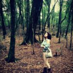 Prachi Deasi Instagram – #somewhere #faraway #inthewoods #SacredGroves #beautiful #shillong #RockOn2 Mawphlang Sacred Grove