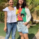 Prachi Deasi Instagram – 😬👭🏻❣️ @eshadesai 

#majormissing #ThrowBack #2020 #January #Dubai #Travel #Outdoors #Vacation #Staycation #ThemePark #AdventurePark #PowerPuffGirls #Girls #Sisters #Fun #Love #photooftheday #pictureoftheday #takemeback #I #me #us #we