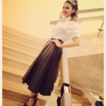 Prachi Deasi Instagram - My 'Roman Holiday' inspired moment! ❤ #love #AudreyHepburn #Showstopper #Chennai #Fashion #Anam #BowTie 🎀