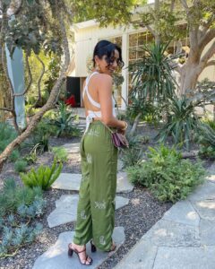 Pragathi Guruprasad Instagram - if only I could wear this much malli poo every day 😌
