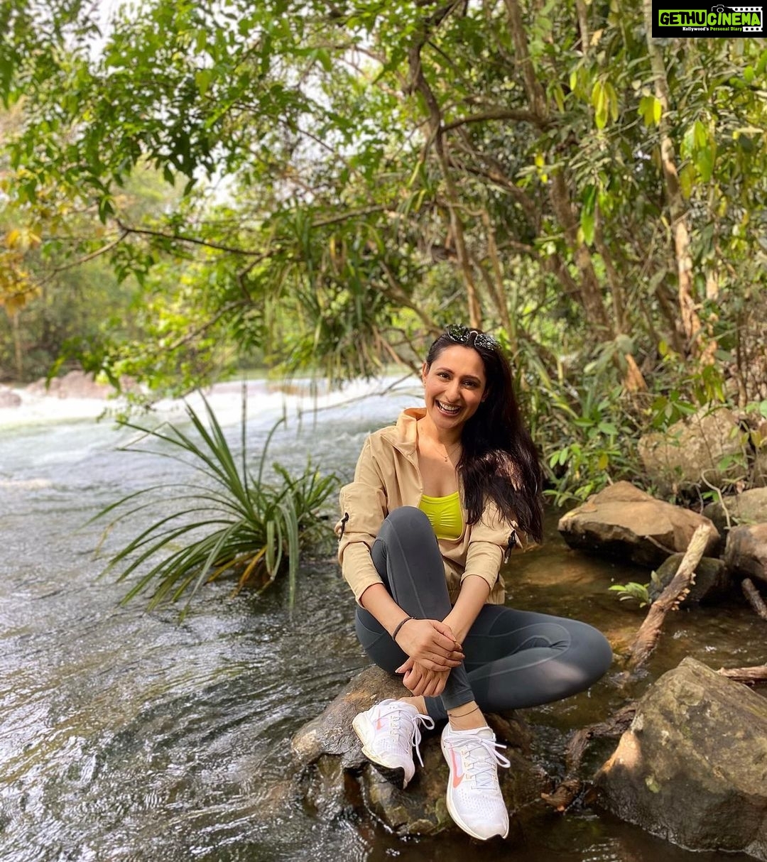 Pragya Jaiswal Instagram - Let’s wander where the wifi is weak ☘️☘️