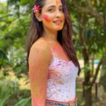 Pragya Jaiswal Instagram - Wishing everyone the happiest, most colorful and super safe HOLI 💛🧡💚💜💙