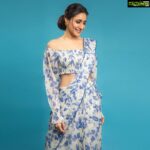 Pragya Jaiswal Instagram - Vintage heart & young eyes A misfit in this modern world full of beautiful lies 🦋🦋 Saree @paulmiandharsh Earrings @viangevintage Stylist @neeraja.kona Asst Stylist @manogna_gollapudi Make up @makeupbymadhushreeganapathy Hair @rajesh_chinchili Photographer @chinthuu_klicks