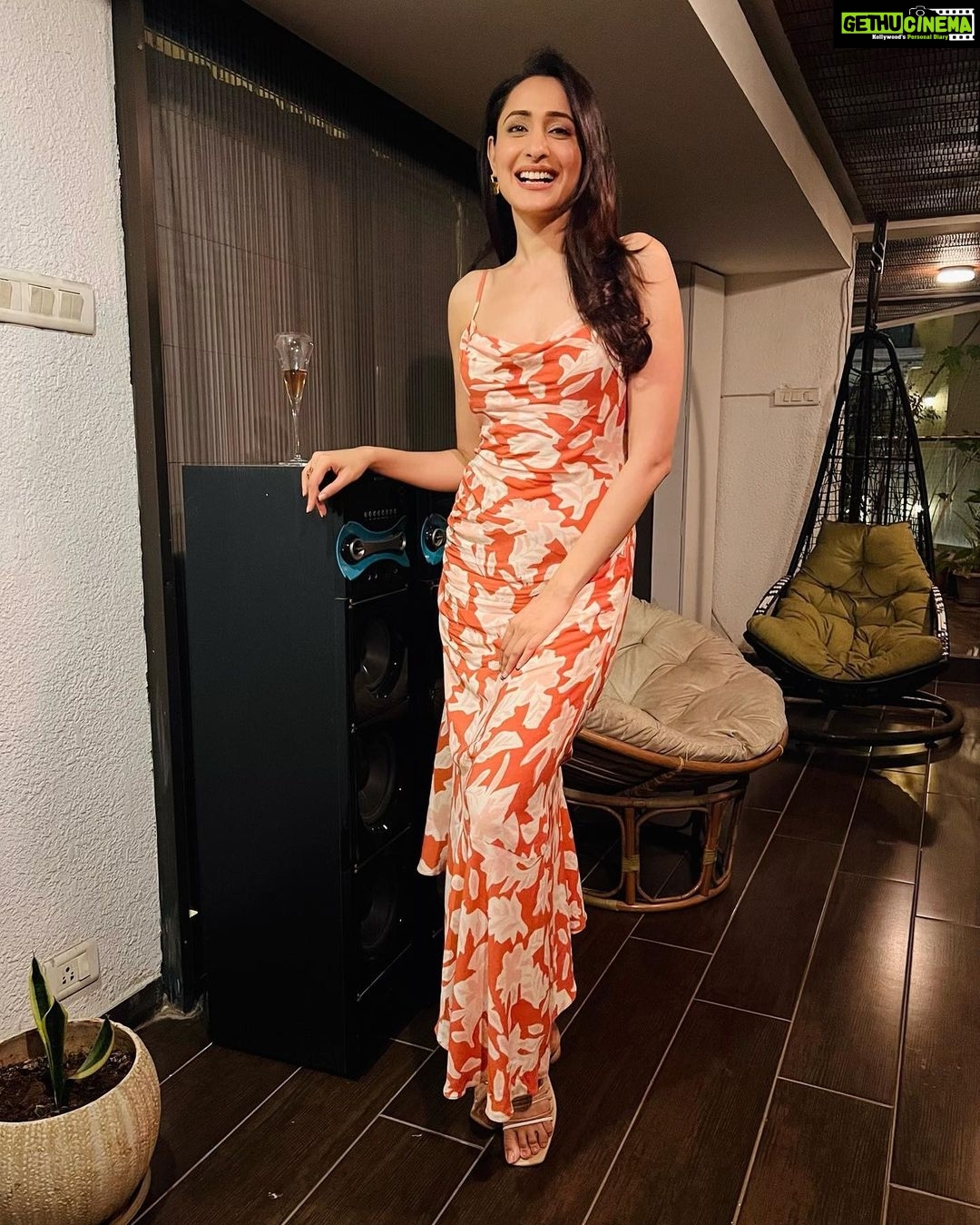 Pragya Jaiswal Instagram - Thank you so much everyone for ur wishes, warmth & love on my birthday πβ€οΈ It meant so much to me to be surrounded by the people I love the most - my family n closest friends..Thank you for making me feel incredibly special β¨π₯° P.S. - We all got ourselves tested before we met for our safety & the safety of our loved ones..And I encourage everyone to do the same πΈπ Outfit @summersomewhereshop Jewellery @outhousejewellery Footwear @thecaistore Styling @anshikaav